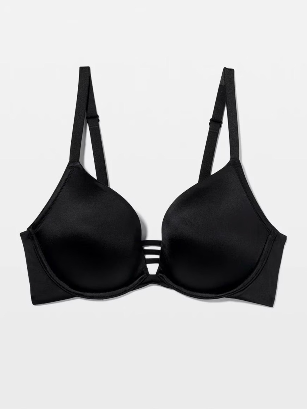 40 H Black Stunning Push Up Bra